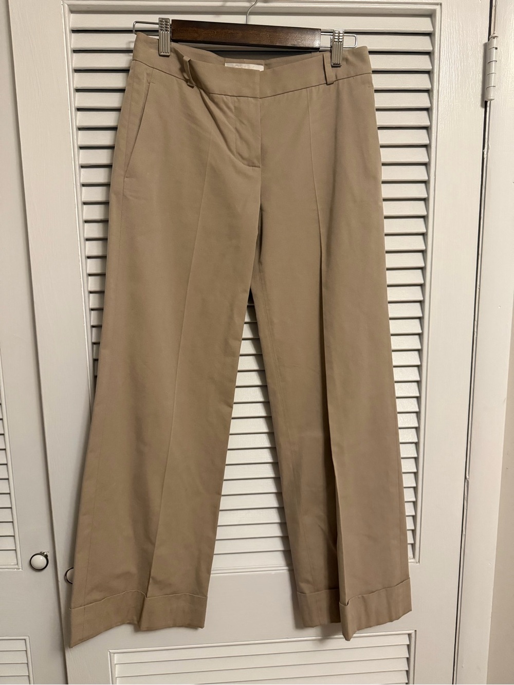 Chloe Khakis - Tailored Wide-Leg Women's Pants